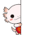 偷看 半边脸 摇尾巴 可爱