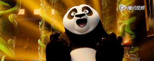 功夫熊猫 可爱的 表情 逗逼