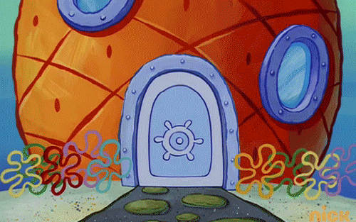 海绵宝宝 SpongeBob 开门 走光 穿衣 菠萝屋 次元壁