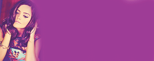 珍娜·路易丝·科尔曼 紫色 美女 性感