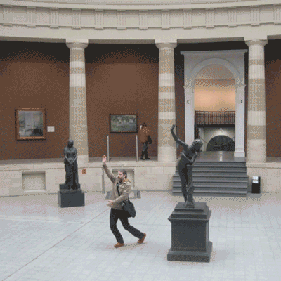 艺术 雕塑 博物馆 吓人
