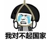 暴漫 文字表情包 我对不起国家 搞笑 逗 沙雕