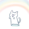 猫咪  跳舞  彩虹  开心