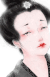卡通 女人 流泪 红嘴唇