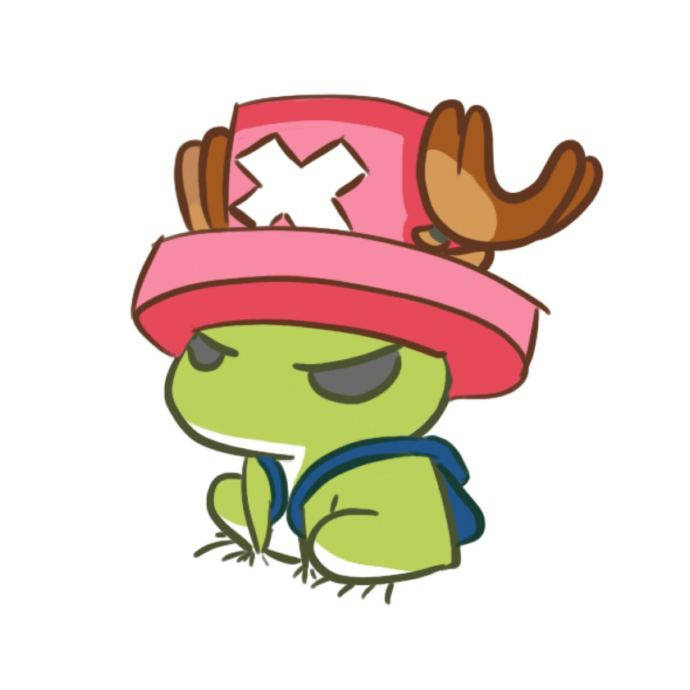 青蛙 卡通 帽子 坐地