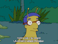 辛普森一家 美国动画 Milhouse 可爱 大海