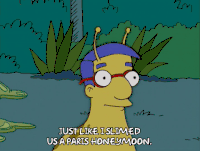 辛普森一家 美国动画 Milhouse 可爱 大海
