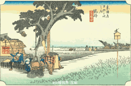日本 古老 浮世绘艺术 创新