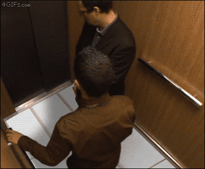 电梯 吓人 搞怪 可怕