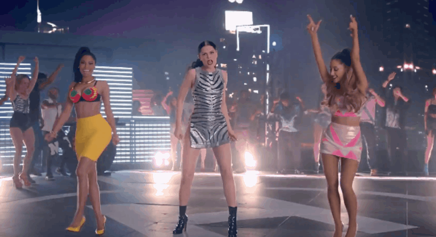 Ariana&Grande Bang&Bang Jessie&J MV Nicki&Minaj 跳舞