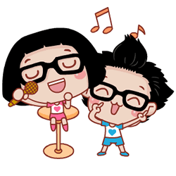 hello菜菜 唱歌 开心 摇摆