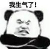 暴漫 文字表情包 我生气了 搞笑 逗趣 沙雕