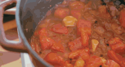 一厨作 料理制作 牛肉 番茄 美食 翻炒