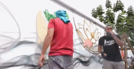 新闻 报导 实拍 北京 涂鸦墙 大栅栏 毁坏 破坏