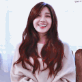 郑恩地 可爱 美少女 高兴