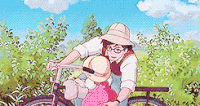 龙猫 二次元 宫崎骏 动漫 女孩
