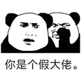 暴漫 熊猫人 你是个假大佬 斗图