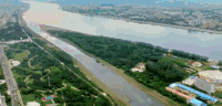 纪录片 航拍中国 黑龙江 黑河市 中俄双子城 沿江