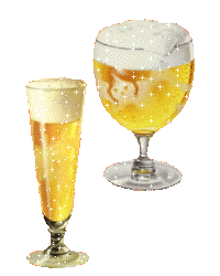 水晶 shiny 啤酒 杯子