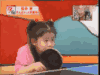 萌娃 乒乓球 可爱 循环