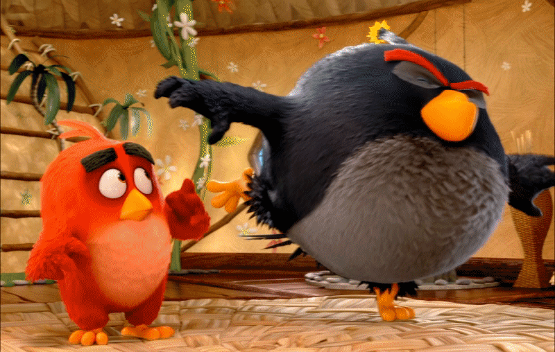 愤怒的小鸟 Angry Birds movie 爆炸 平衡 交谊舞 情侣 fff 烧死