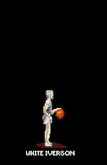 艾弗森  像素艺术 篮球 投球