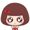 蘑菇头 萌娃 流泪 委屈