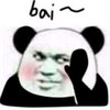 bai 金馆长 眼神 逗比 熊猫人