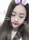 长发美女 网红 直播 可爱 清纯