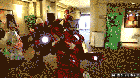 钢铁侠 Iron+Man cosplay 摆pose