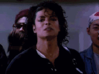 迈克尔杰克逊 唱歌 跳舞 呲牙
