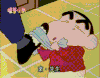卡通 动漫 蜡笔小新  可爱
