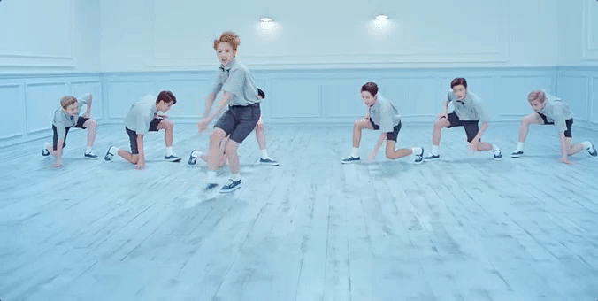 Chewing&Gum MV NCT&DREAM 刀群舞 少年 活力 衬衫 跳舞