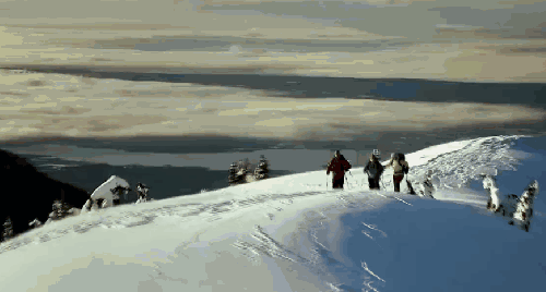 加拿大不列颠哥伦比亚省风光 山脉 攀登者 旅游 纪录片 雪山