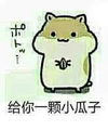 仓鼠 吃货 卡通 给你一颗小瓜子