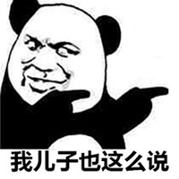 暴漫 熊猫人 我儿子也这么说 儿子 斗图