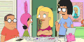 BobsBurgers LouiseBelcher TinaBelcher JennySlate 动画 卡通