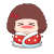 可爱 寒冷 棉被 打颤 感冒 喷嚏 女孩