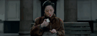 阿娇 美女 抽烟 忧郁