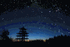 流星 夜空 美丽 绚烂