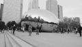 Around&the&world chicago&in&4K 云门雕塑 游客 美国 艺术 芝加哥
