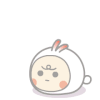 萌兔 晕倒 噢喔 死翘翘