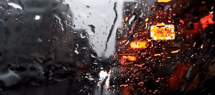 下雨 美图 雨刷 街道 大雨 玻璃 黄昏