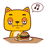 汉堡  美食    动画  动态