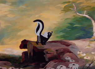 臭鼬 skunk 动画 迪斯尼