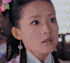 古装 唐豆豆 思考 李沁 极品新娘 电视剧 疑惑 眨眼 眼珠 美女 表情包 转