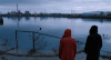 Cinemagraph 情侣 湖边 呆望