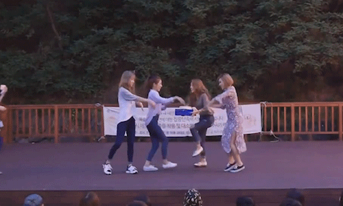 韩国女团 斗舞 欢乐 青春活力