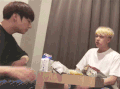 防弹少年团   jimin   抽风   舔嘴