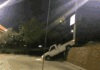 搞笑 开车 夜晚 灯光